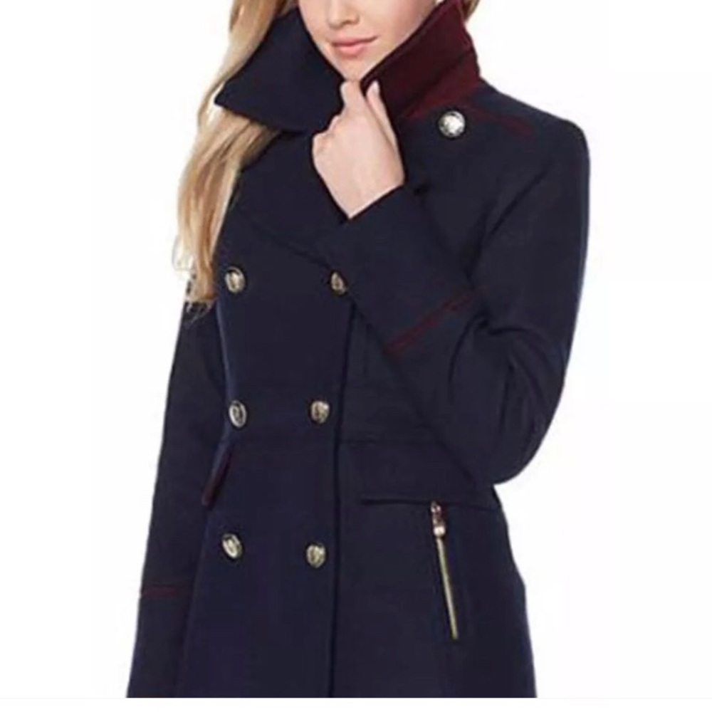 Vince Camuto Wool military Peacoat